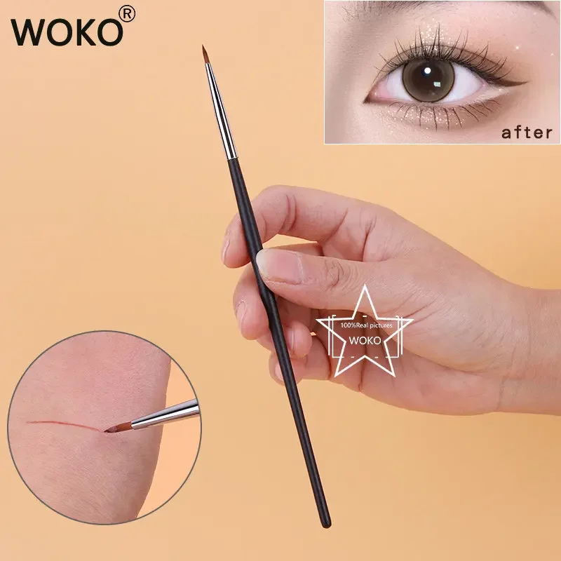 Makeup Beauty Ro - T22 Fijne eyeliner make-upborstel Vloeibare gel