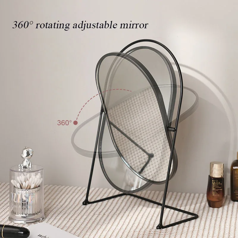 Beauty Makeup Definition - 360 ° Rotatie make-upspiegel Metaal High-definition