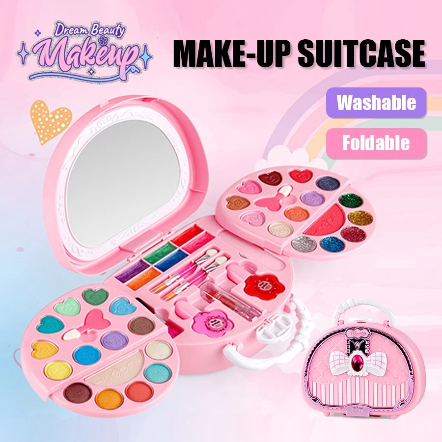 Beauty Makeup For Kids - Schoonheidsspeelgoed voor kinderen Make-upkit Kleine tas