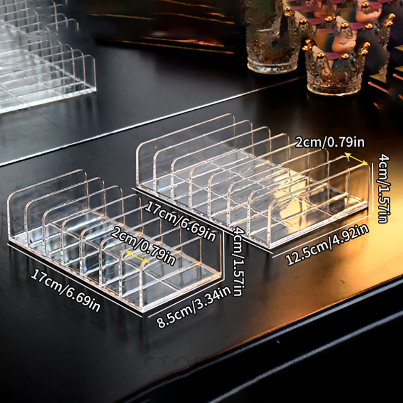Beauty Makeup Eyeshadow - Acryl oogschaduwpalet organizer compacte displaytray opbergdoos