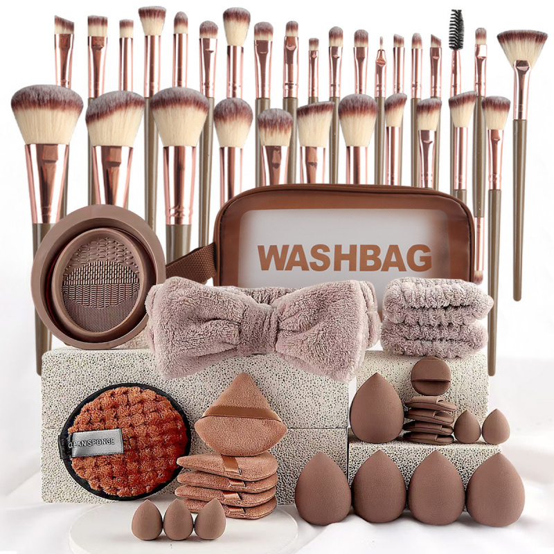Makeup Beauty Ro - 40-delige beauty make-up tool comboset gezicht