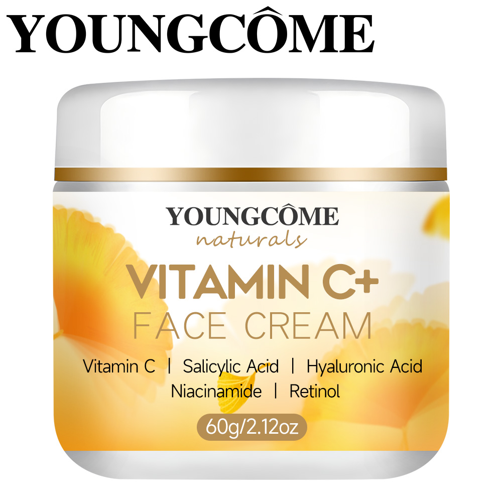 Vitamin C Serum Face - YOUNGCOMEN Vitamine C Gezichtscrème Retinol Hydraterende