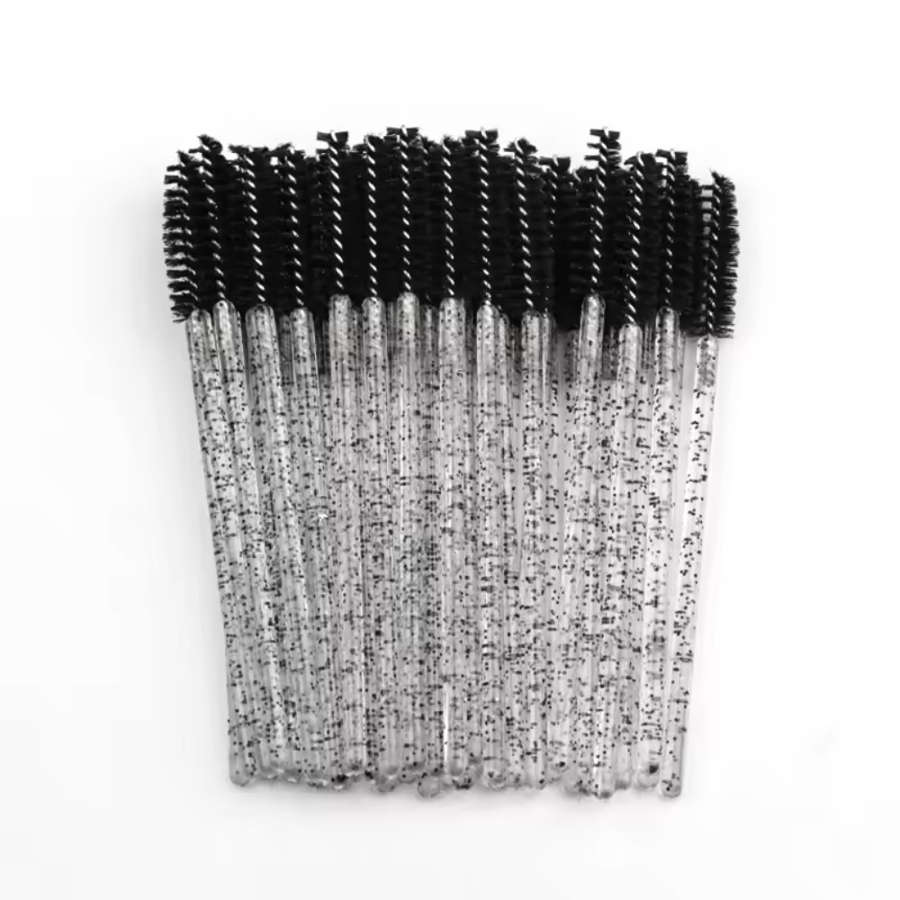 Makeup Beauty Ro - 50-100PCS Crystal Wimper Borstel Kammen Professionele