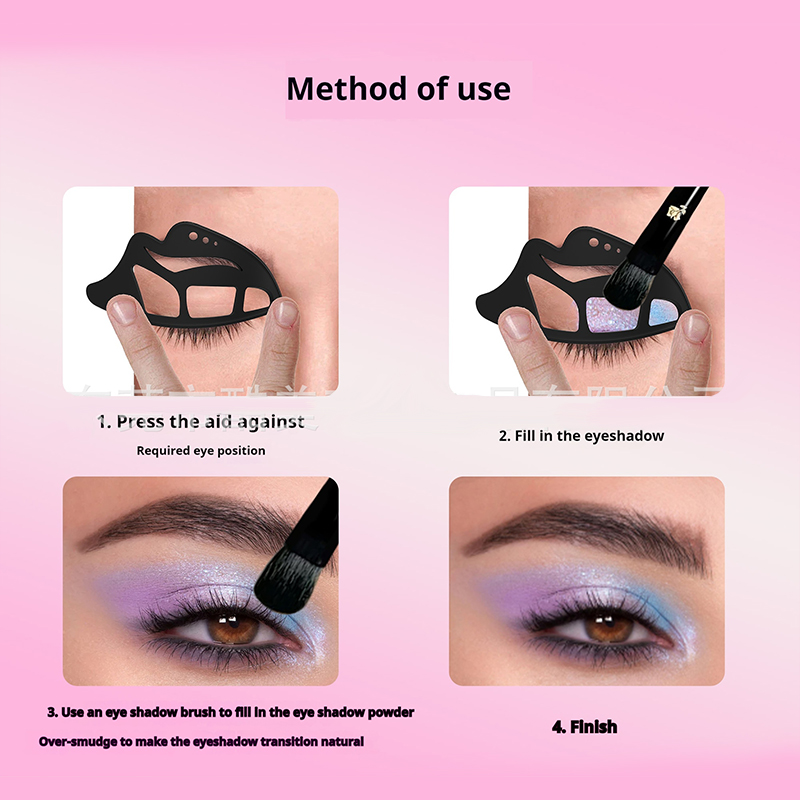 Siliconen oogmake-up stencils  - Beauty Makeup Eyeshadow recensie en prijs