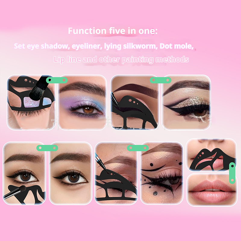 Siliconen oogmake-up stencils  - Beauty Makeup Eyeshadow recensie en prijs