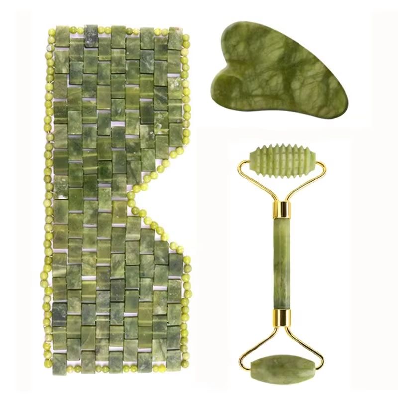 Jade oogmasker gezichtsmassage - Jade Roller Gua Sha recensie en prijs