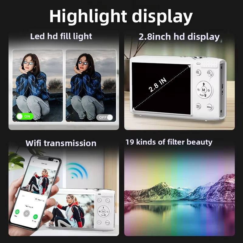 Videokaartcamera 72MP 5K Ultra - Beauty Makeup Camera App recensie en prijs