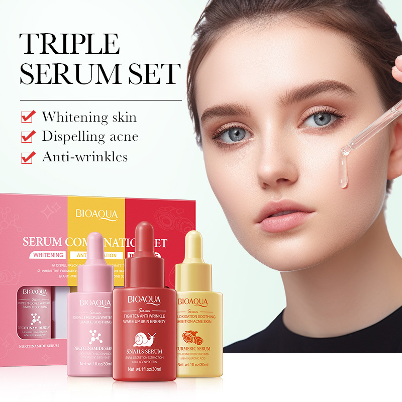 3 stks/set BIOAQUA Vitamine C  - Vitamin C Serum Face recensie en prijs