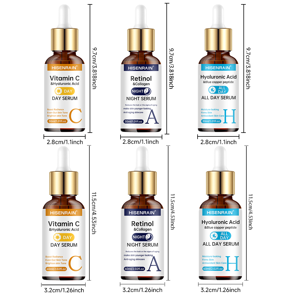 HISENRAIN Vitamine C + Retinol - Vitamin C Serum Face recensie en prijs