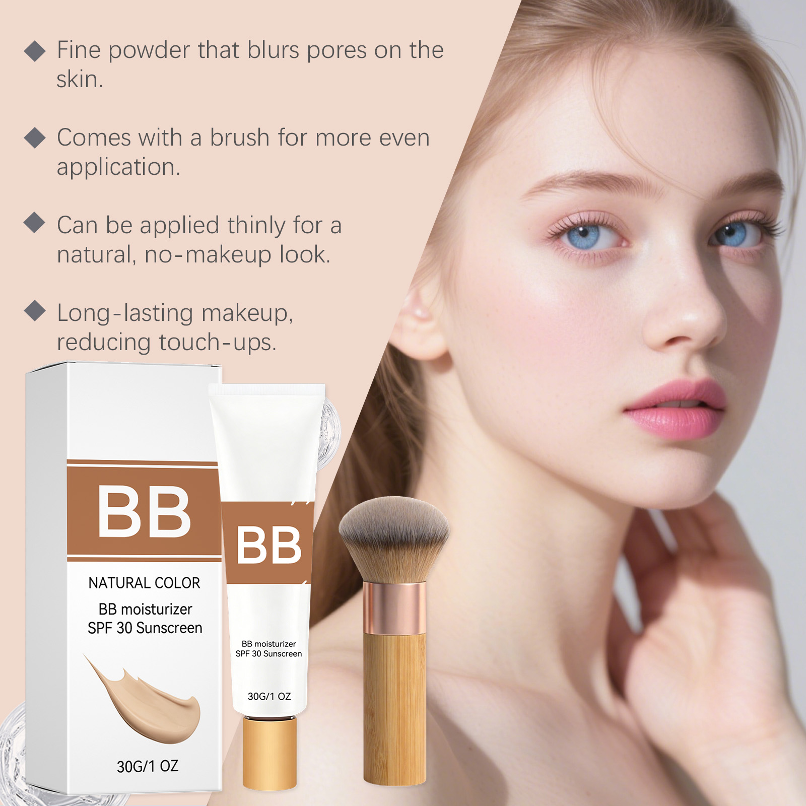 SPF 30 Getinte Dagcrème BB Cre - Makeup Beauty Ro recensie en prijs