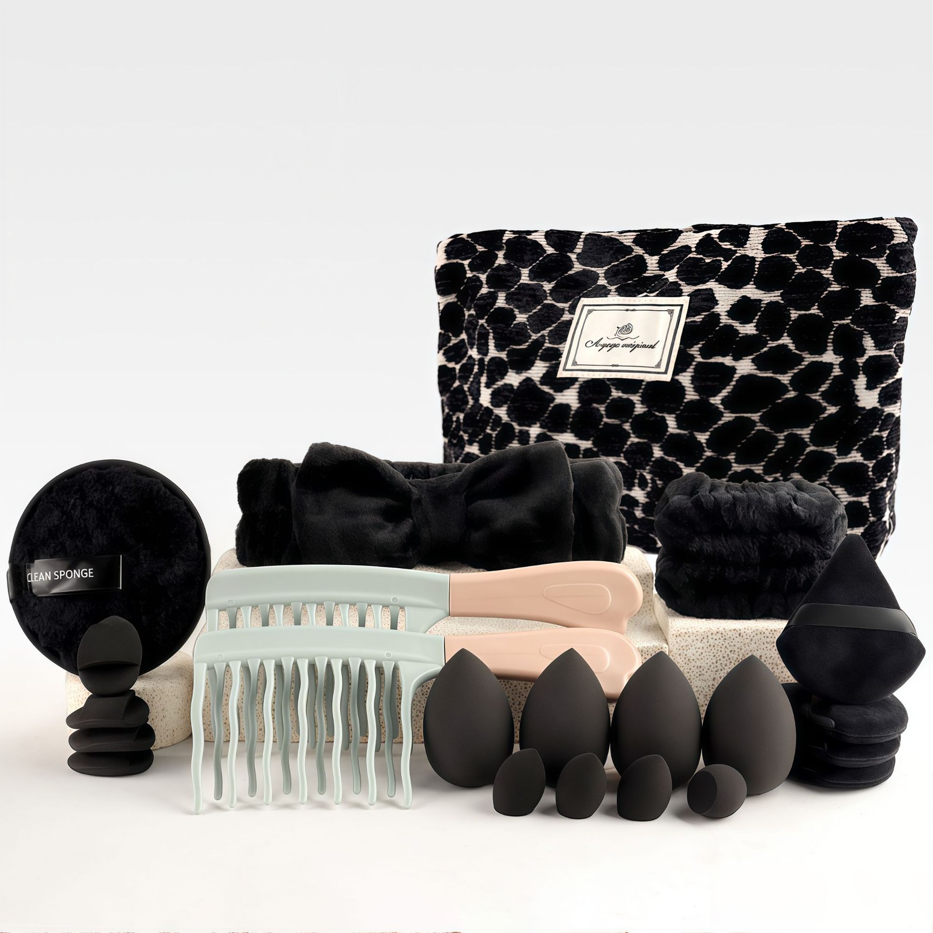 Make-up kwastenset, chique geu - Beauty Makeup Tool recensie en prijs