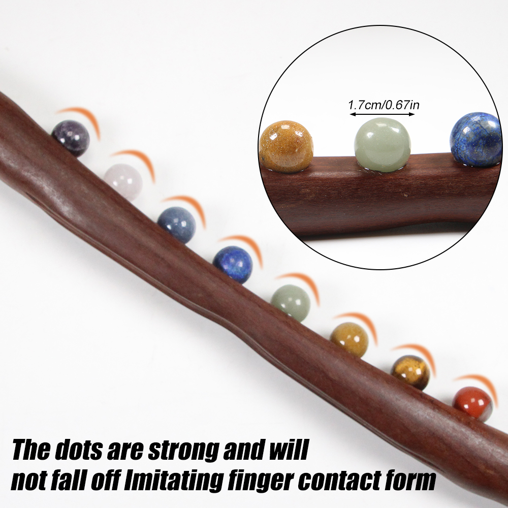 Hout Massage Stick 10 Jade Ste - Jade Roller Gua Sha recensie en prijs