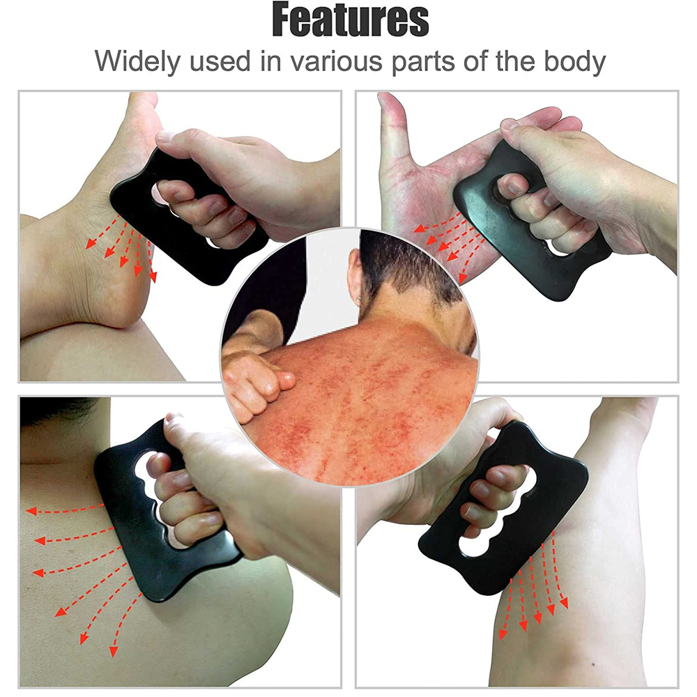 1 STKS Gua Sha Massage Tool, B - Jade Roller Gua Sha recensie en prijs