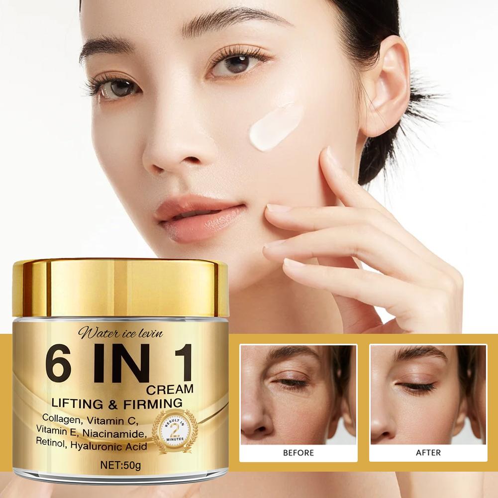 6 IN 1 Collageen Gezichtscrème - Vitamin C Serum Face recensie en prijs