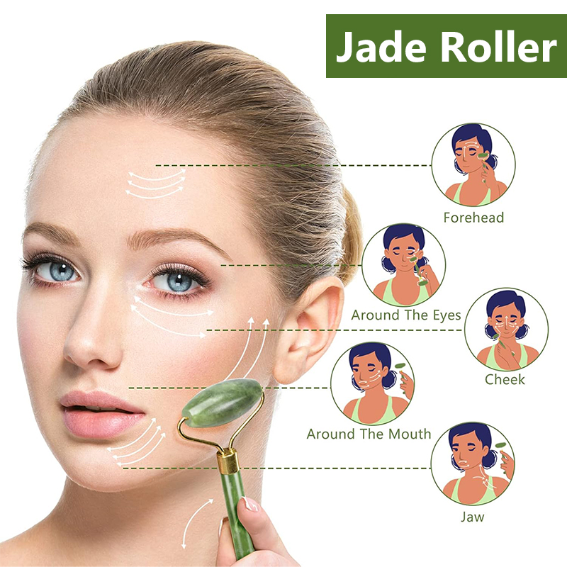 Natuurlijke Jade Roller Gezich - Jade Roller Gua Sha recensie en prijs