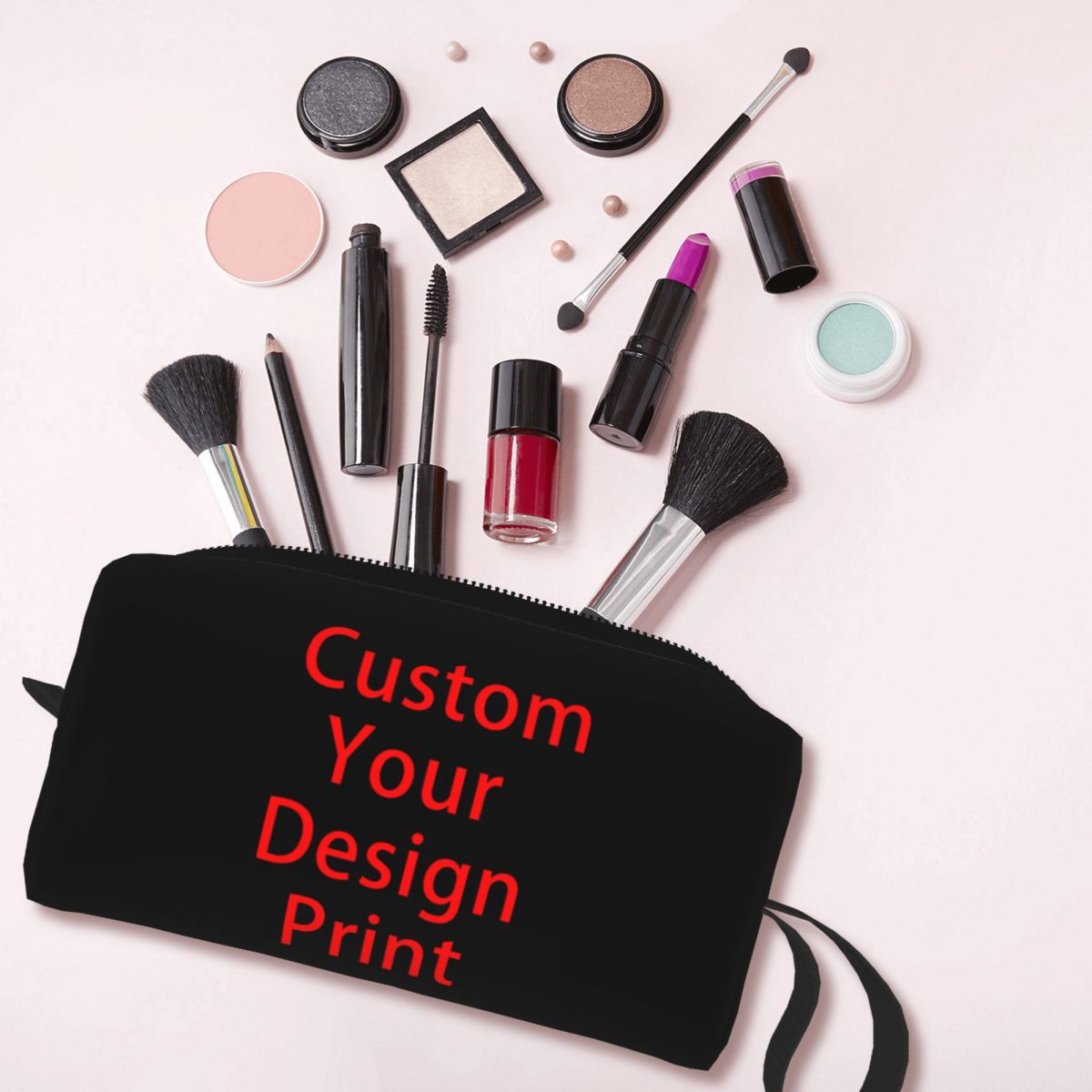 Custom Uw Ontwerp Toilettas Vo - Beauty Makeup Logo Design recensie en prijs