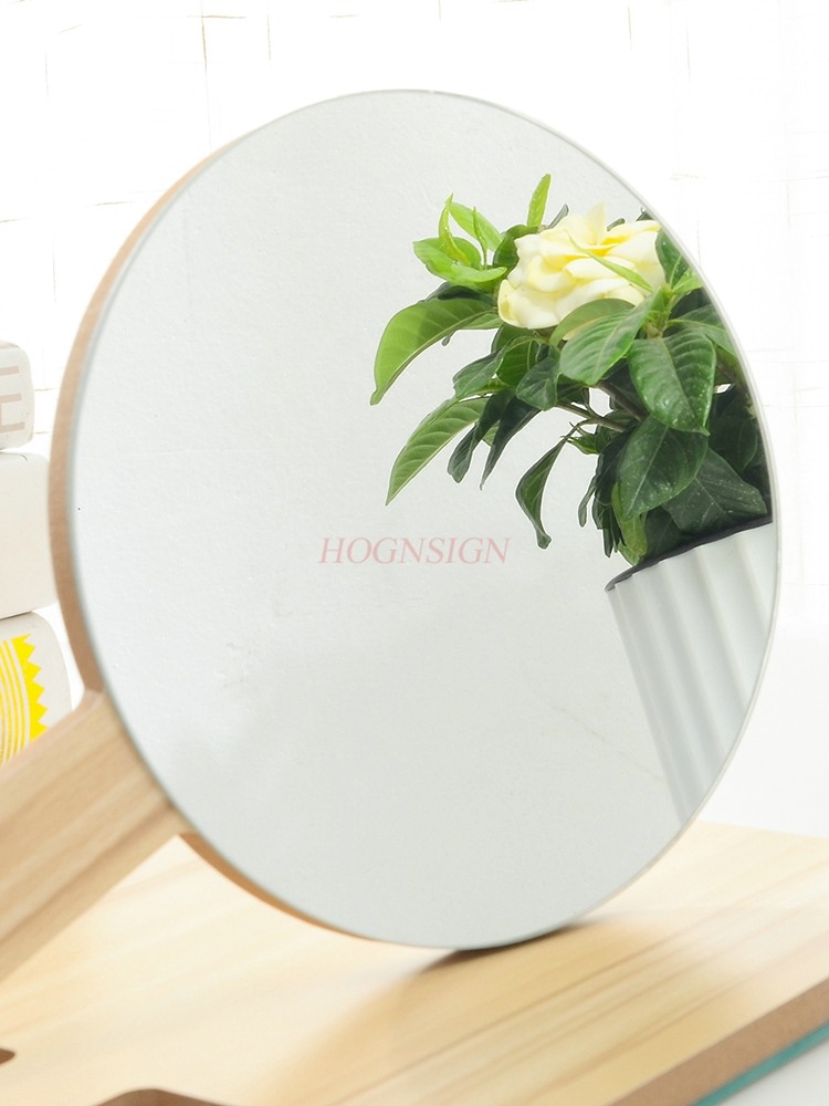 Houten Handvatspiegel, High-De - Beauty Makeup Definition recensie en prijs