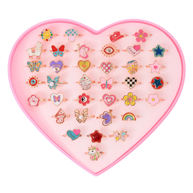 6/12/36 Stuks Verstelbare Ring - Beauty Makeup For Kids recensie en prijs