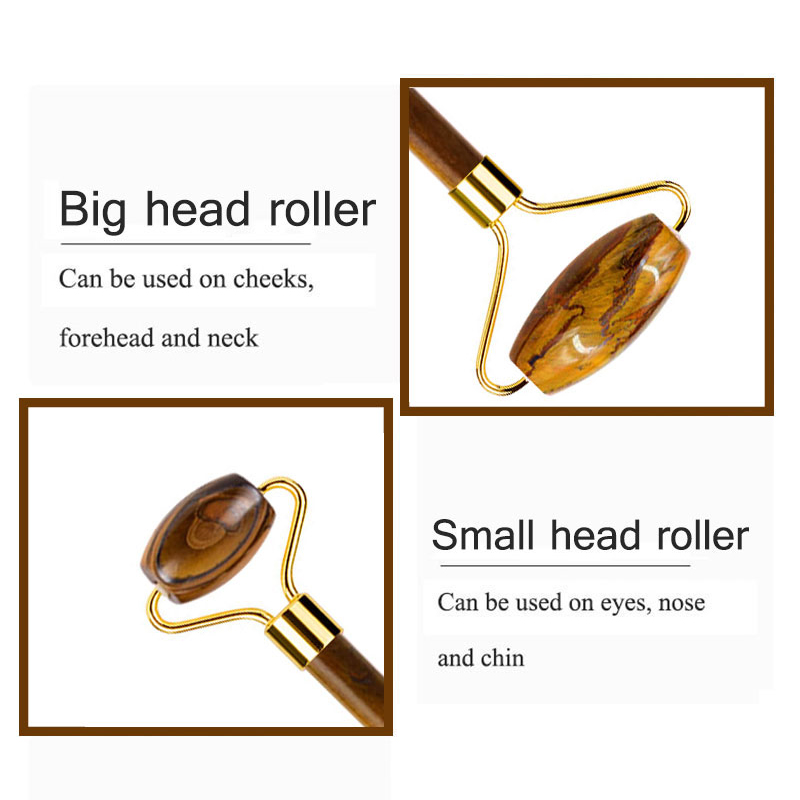 Natuurlijke Tijgeroog Jade Rol - Jade Roller Gua Sha recensie en prijs