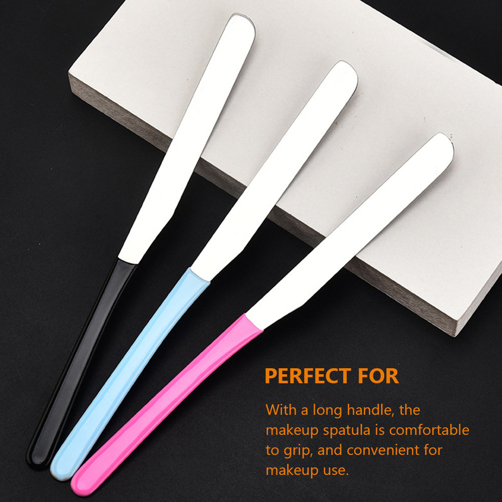 Roestvrijstalen make-upspatel  - Beauty Makeup Tool recensie en prijs