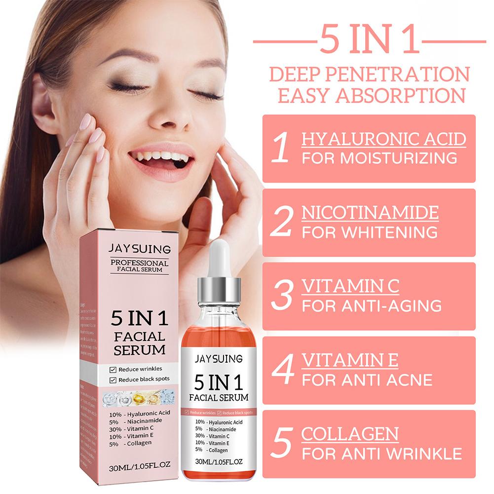 5-in-1 gezichtserum vitamine C - Vitamin C Serum Face recensie en prijs