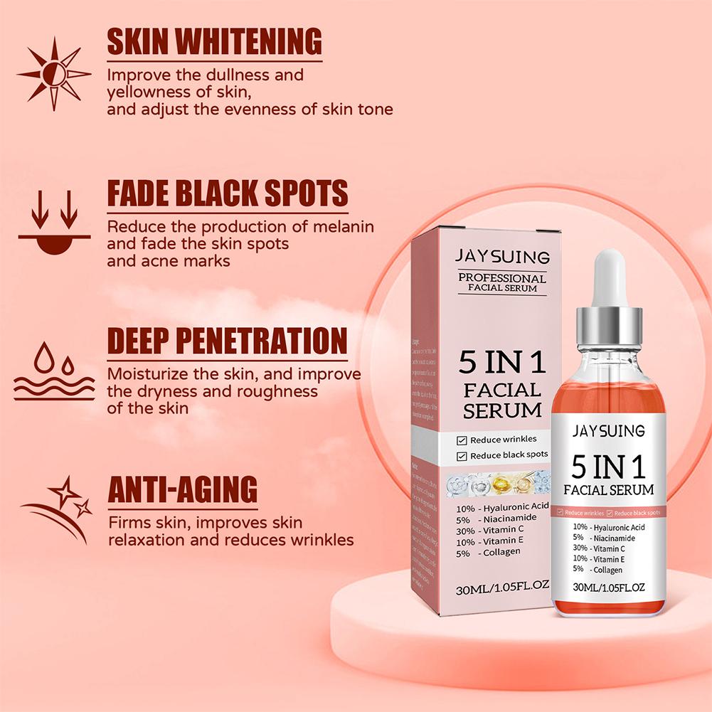 5-in-1 gezichtserum vitamine C - Vitamin C Serum Face recensie en prijs