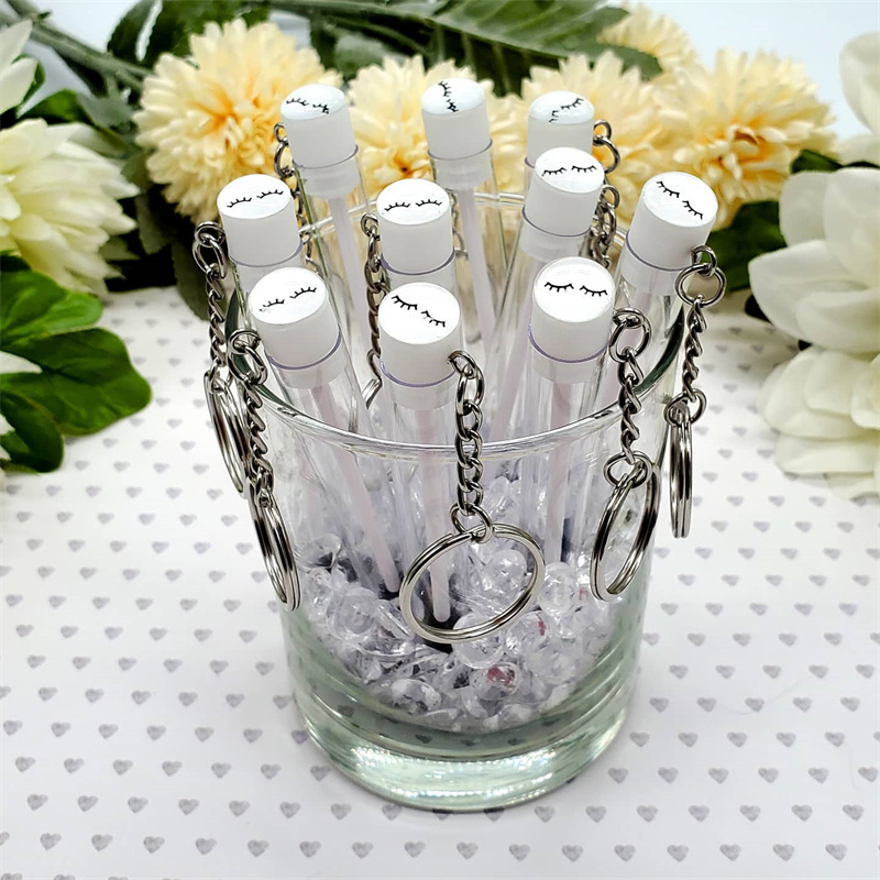 10 Stuks Sleutelhanger Wimper  - Beauty Makeup Youtube recensie en prijs