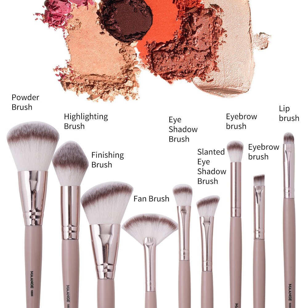 Maange 9 Stuks Foundation Make - Beauty Makeup Eyeshadow recensie en prijs
