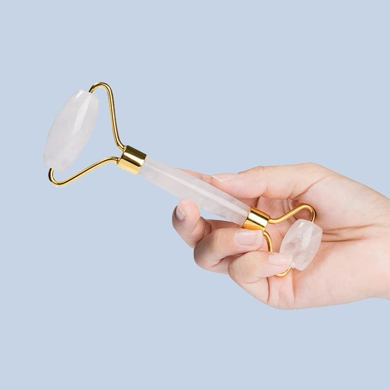 Natuurlijke Witte Kristal Gezi - Jade Roller Gua Sha recensie en prijs