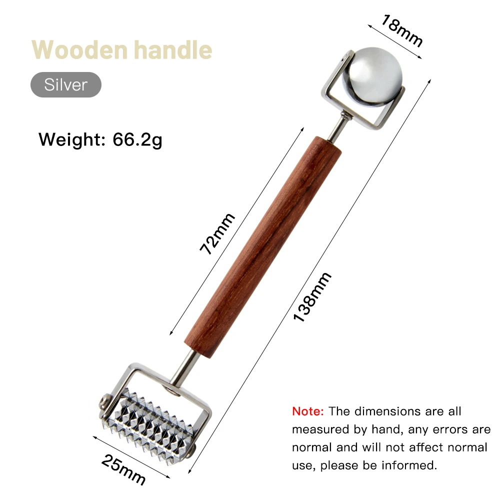 RVS puntige roller dubbele kop - Jade Roller Gua Sha recensie en prijs
