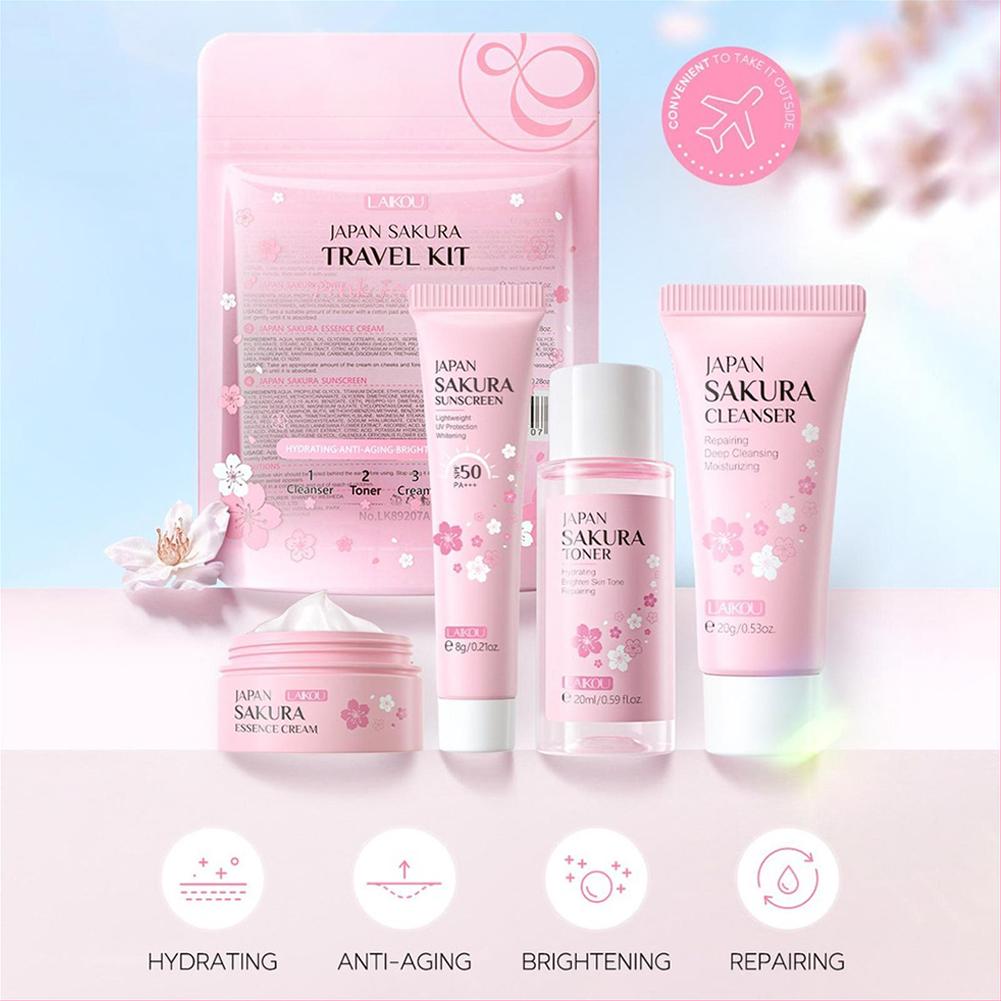 Sakura Huidverzorging Set gezi - Beauty For Makeup recensie en prijs