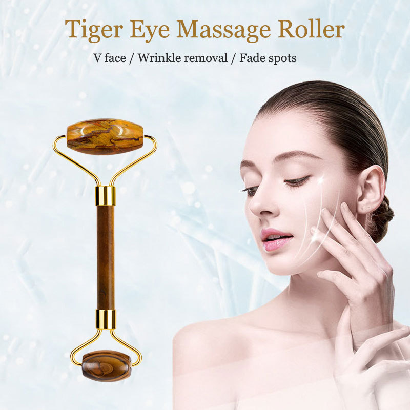Natuursteen Tijgeroog Steen Gu - Jade Roller Gua Sha recensie en prijs