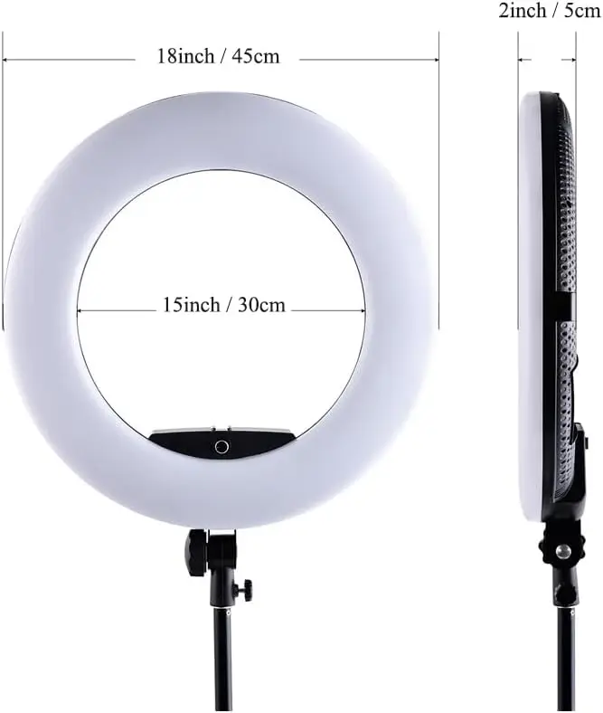 FD480 Ringlamp 18 Inch LED Rin - Beauty Makeup Youtube recensie en prijs