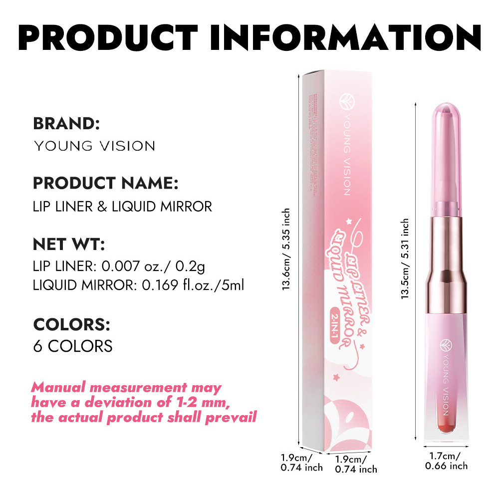 Dubbelzijdig Lippenpotlood Met - Beauty Makeup Definition recensie en prijs